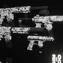 Black in White Gun Pack