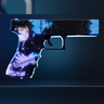 Blue Anime Glock