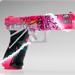 ANIME GLOCK-SILENCER(NEON)