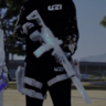 White UZI Gunpack